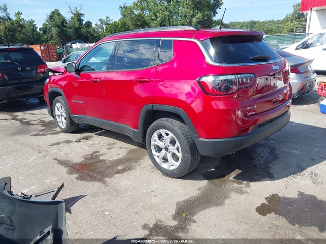 46024972 :رقم المزاد ، 3C4NJDBNXST602283 vin ، 2025 Jeep Compass Latitude 4x4 مزاد بيع