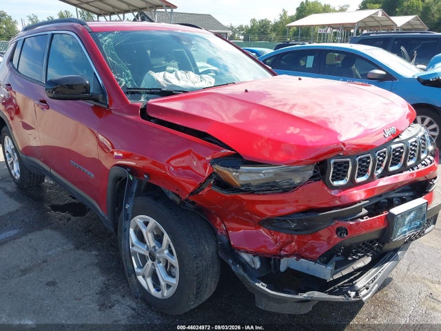 46024972 :رقم المزاد ، 3C4NJDBNXST602283 vin ، 2025 Jeep Compass Latitude 4x4 مزاد بيع