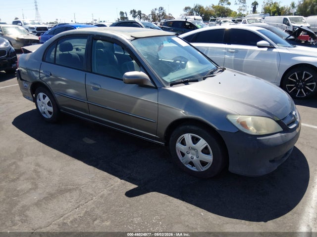 Aukcja sprzedaży 2005 Honda Civic Ex, vin: 2HGES26895H510800, numer aukcji: 46024977