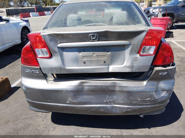 Продажа на аукционе авто 2005 Honda Civic Ex, vin: 2HGES26895H510800, номер лота: 46024977