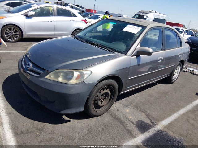 Продажа на аукционе авто 2005 Honda Civic Ex, vin: 2HGES26895H510800, номер лота: 46024977