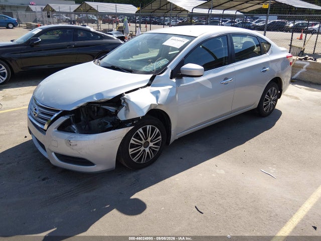 2014 Nissan Sentra Sv მანქანა იყიდება აუქციონზე, vin: 3N1AB7AP5EY292621, აუქციონის ნომერი: 46024995