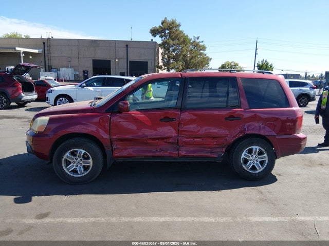 Продажа на аукционе авто 2005 Honda Pilot Ex-l, vin: 2HKYF18525H515132, номер лота: 46025047