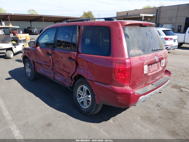 Продажа на аукционе авто 2005 Honda Pilot Ex-l, vin: 2HKYF18525H515132, номер лота: 46025047