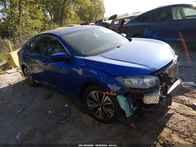 46025080 :رقم المزاد ، 19XFC1F76JE002324 vin ، 2018 Honda Civic Ex-l مزاد بيع