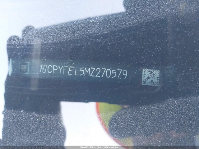 1GCPYFEL5MZ270579 Chevrolet Silverado 1500 4wd Short Bed Lt Trail Boss