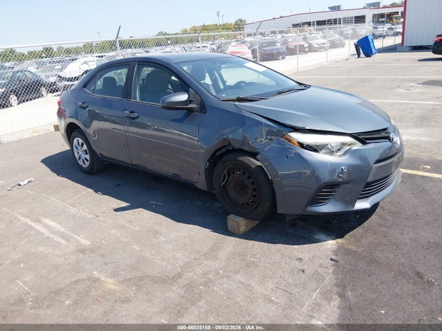 46025150 :رقم المزاد ، 5YFBURHE5FP358789 vin ، 2015 Toyota Corolla L مزاد بيع