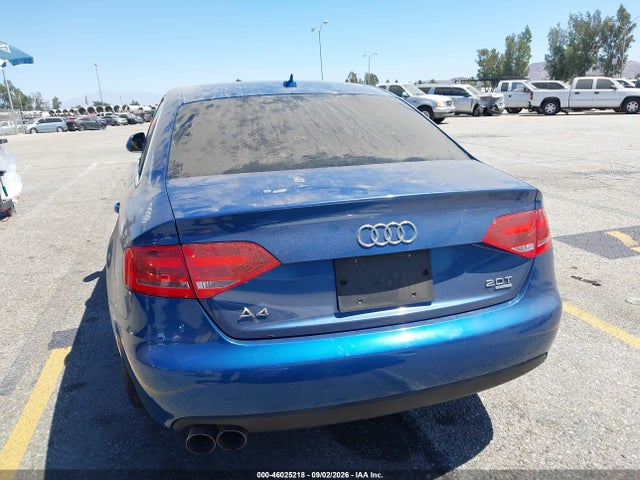 2009 Audi A4 2.0t Premium მანქანა იყიდება აუქციონზე, vin: WAUSF78K39N020018, აუქციონის ნომერი: 46025218