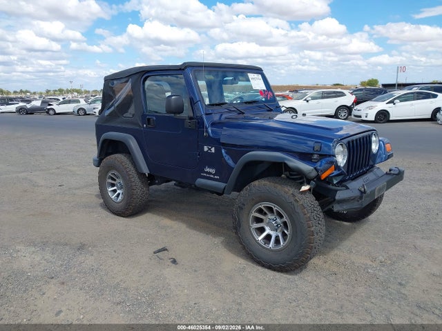 2004 Jeep Wrangler X მანქანა იყიდება აუქციონზე, vin: 1J4FA39SX4P725402, აუქციონის ნომერი: 46025354