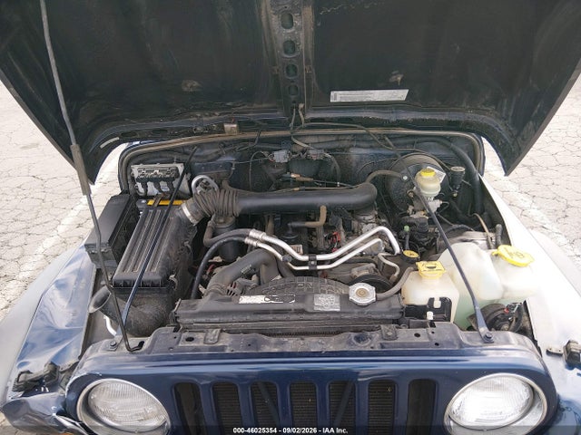 Продаж на аукціоні авто 2004 Jeep Wrangler X, vin: 1J4FA39SX4P725402, номер лоту: 46025354