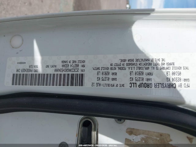2013 Chrysler 300 Motown მანქანა იყიდება აუქციონზე, vin: 2C3CCAAG0DH534000, აუქციონის ნომერი: 46025420
