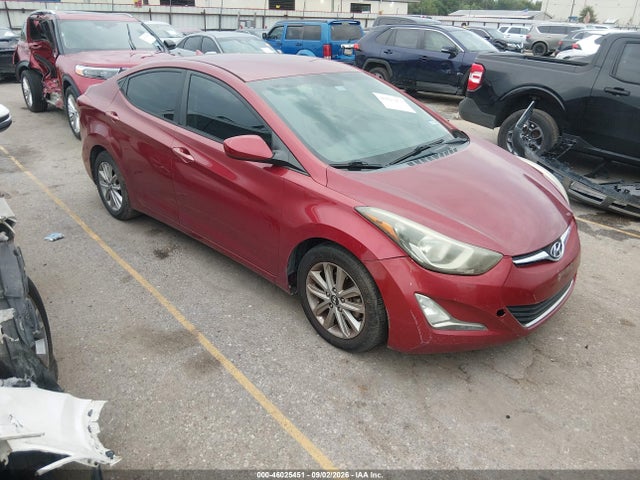 Продажа на аукционе авто 2014 Hyundai Elantra Se, vin: 5NPDH4AE2EH469385, номер лота: 46025451