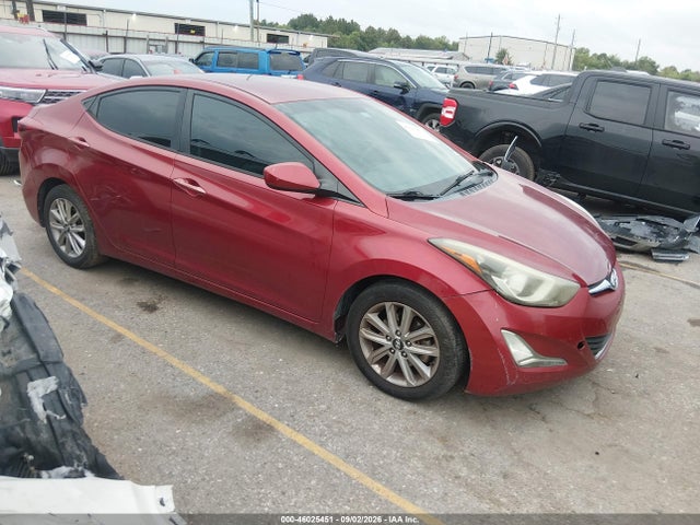Aukcja sprzedaży 2014 Hyundai Elantra Se, vin: 5NPDH4AE2EH469385, numer aukcji: 46025451