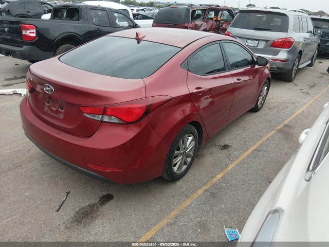 Aukcja sprzedaży 2014 Hyundai Elantra Se, vin: 5NPDH4AE2EH469385, numer aukcji: 46025451