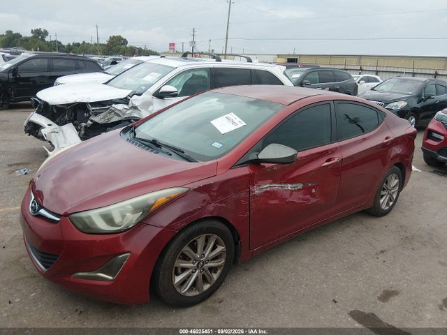 Aukcja sprzedaży 2014 Hyundai Elantra Se, vin: 5NPDH4AE2EH469385, numer aukcji: 46025451