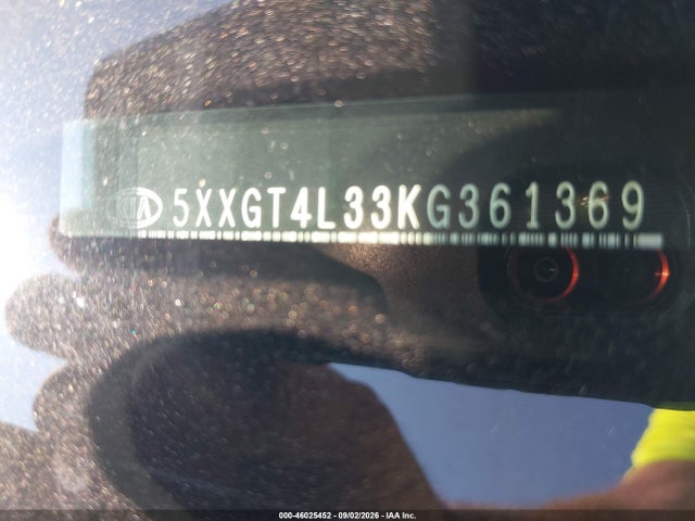Aukcja sprzedaży 2019 Kia Optima Lx, vin: 5XXGT4L33KG361369, numer aukcji: 46025452