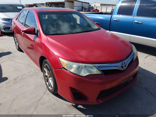 46025501 :رقم المزاد ، 4T1BF1FKXCU541250 vin ، 2012 Toyota Camry Le مزاد بيع