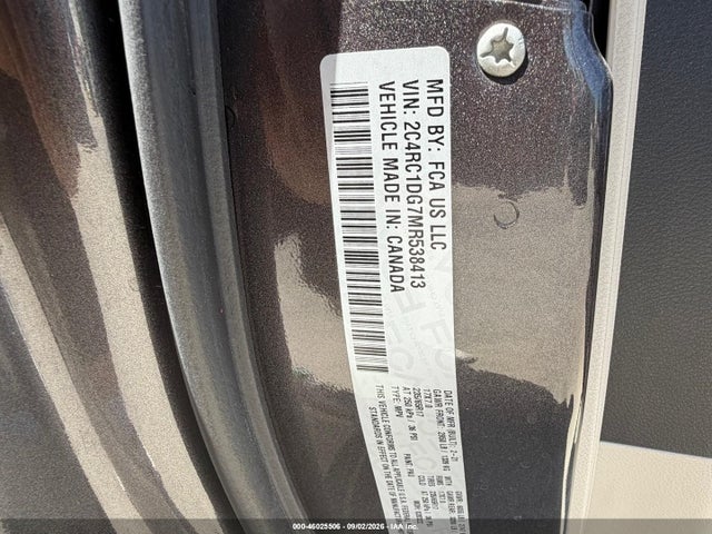 Chrysler Voyager Lxi 2021 2C4RC1DG7MR538413 Image 9