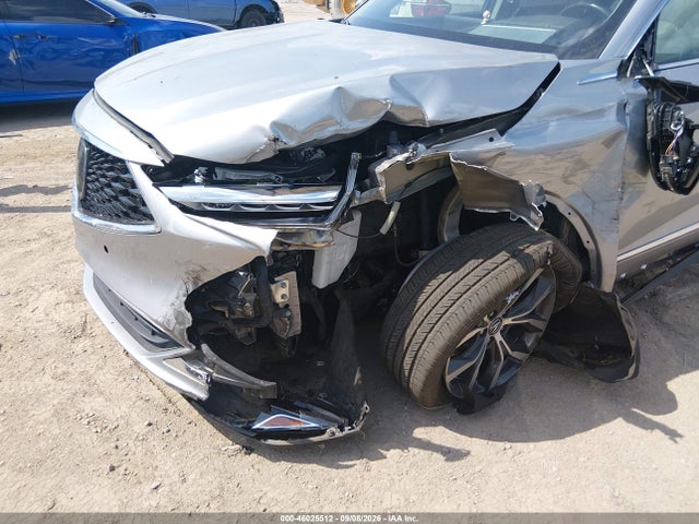 46025512 :رقم المزاد ، 5J8YD9H48NL005022 vin ، 2022 Acura Mdx Technology Package مزاد بيع