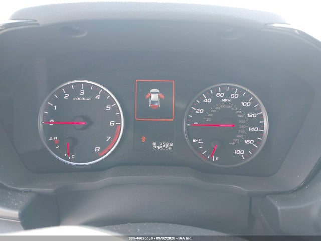 Продаж на аукціоні авто 2023 Subaru Wrx Premium, vin: JF1VBAF67P9818208, номер лоту: 46025539