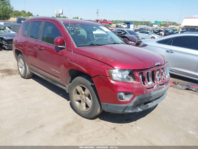 46025592 :رقم المزاد ، 1C4NJCEB4GD785155 vin ، 2016 Jeep Compass Latitude مزاد بيع