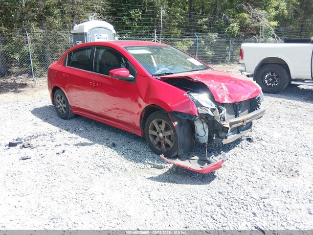 46025608 :رقم المزاد ، 3N1AB6AP6CL728753 vin ، 2012 Nissan Sentra 2.0 Sr مزاد بيع