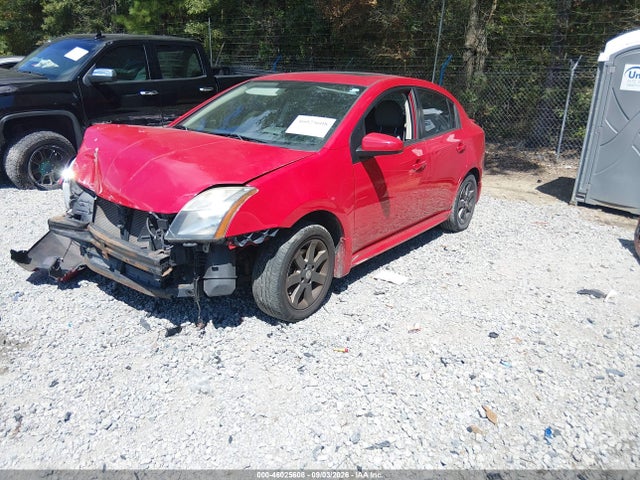 46025608 :رقم المزاد ، 3N1AB6AP6CL728753 vin ، 2012 Nissan Sentra 2.0 Sr مزاد بيع