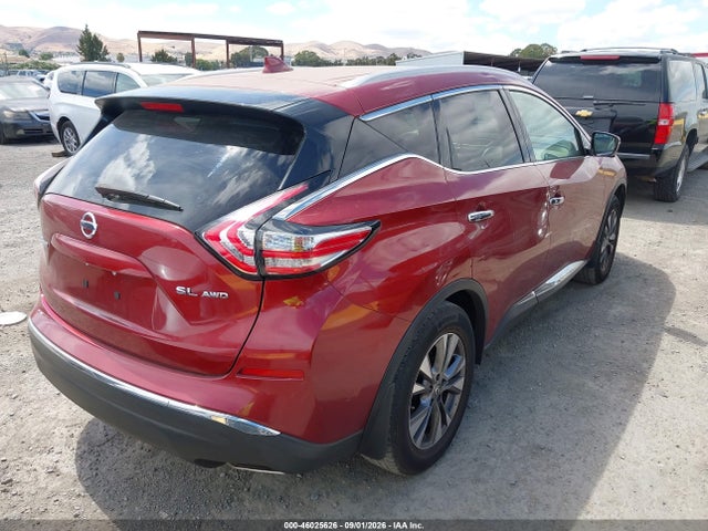 Nissan MURANO SL 2017 5N1AZ2MH3HN139846 Image 4