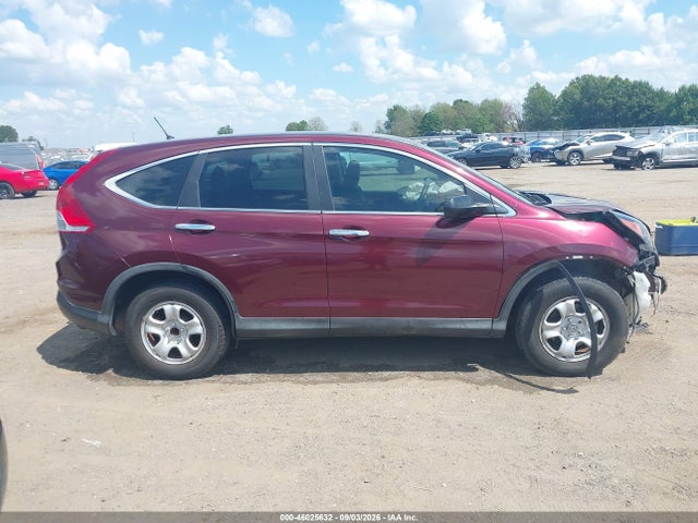 2014 Honda Cr-v Lx მანქანა იყიდება აუქციონზე, vin: 5J6RM3H33EL032369, აუქციონის ნომერი: 46025632