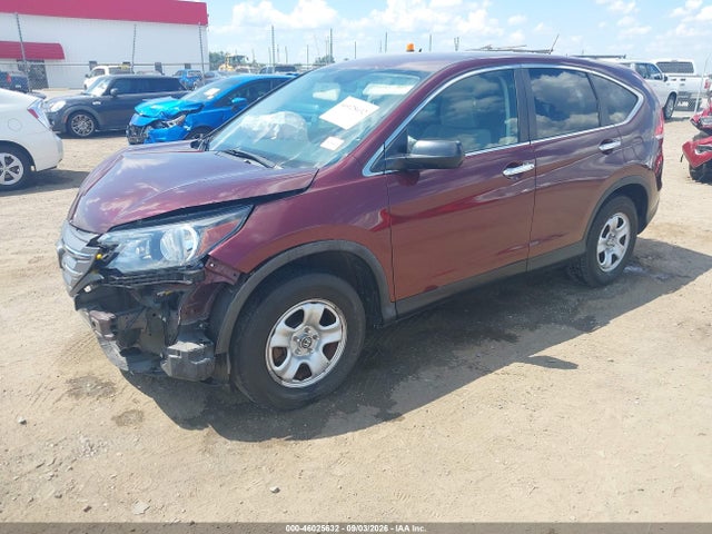 2014 Honda Cr-v Lx მანქანა იყიდება აუქციონზე, vin: 5J6RM3H33EL032369, აუქციონის ნომერი: 46025632