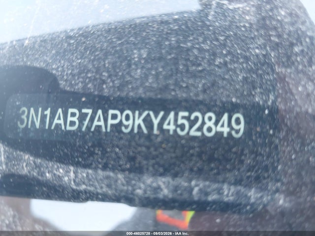 Продажа на аукционе авто 2019 Nissan Sentra Sv, vin: 3N1AB7AP9KY452849, номер лота: 46025728