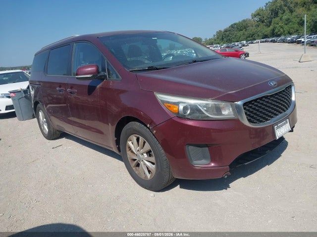 Auction sale of the 2016 Kia Sedona Lx, vin: KNDMB5C11G6090652, lot number: 46025787