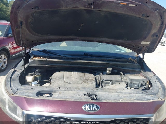 46025787 :رقم المزاد ، KNDMB5C11G6090652 vin ، 2016 Kia Sedona Lx مزاد بيع