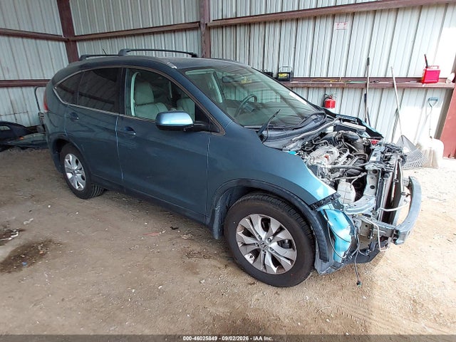 46025849 :رقم المزاد ، 5J6RM4H71DL009003 vin ، 2013 Honda Cr-v Ex-l مزاد بيع