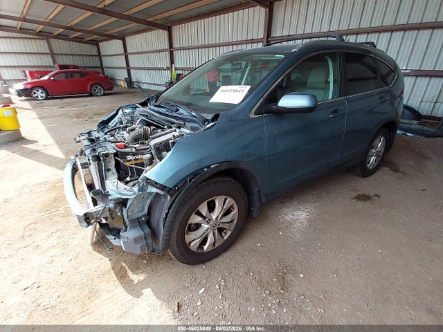 46025849 :رقم المزاد ، 5J6RM4H71DL009003 vin ، 2013 Honda Cr-v Ex-l مزاد بيع