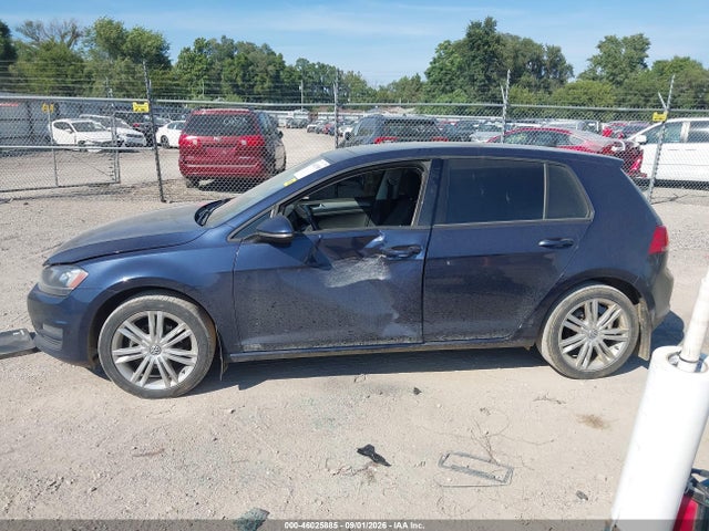 2015 Volkswagen Golf Tdi Se 4-door მანქანა იყიდება აუქციონზე, vin: 3VWRA7AU2FM066907, აუქციონის ნომერი: 46025885