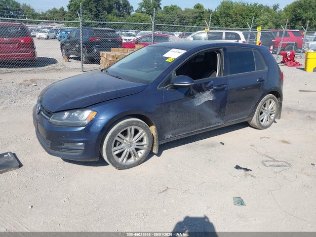 2015 Volkswagen Golf Tdi Se 4-door მანქანა იყიდება აუქციონზე, vin: 3VWRA7AU2FM066907, აუქციონის ნომერი: 46025885