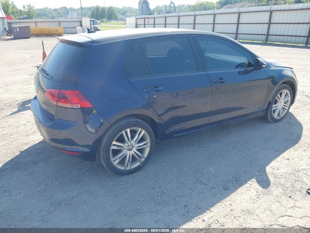 2015 Volkswagen Golf Tdi Se 4-door მანქანა იყიდება აუქციონზე, vin: 3VWRA7AU2FM066907, აუქციონის ნომერი: 46025885