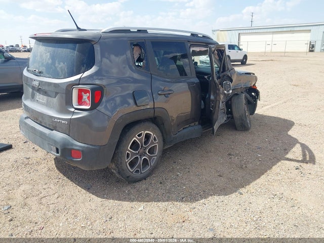 Продажа на аукционе авто 2017 Jeep Renegade Limited Fwd, vin: ZACCJADB8HPG20015, номер лота: 46025940