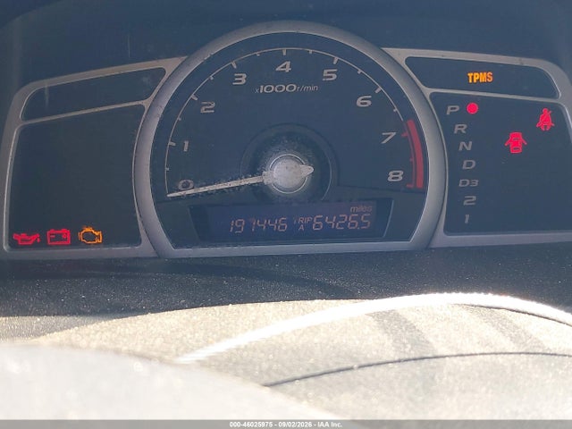 46025975 :رقم المزاد ، 2HGFG12618H528443 vin ، 2008 Honda Civic Lx مزاد بيع