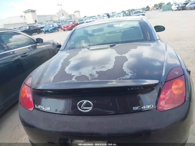 46026002 :رقم المزاد ، JTHFN48Y320003327 vin ، 2002 Lexus Sc 430 مزاد بيع