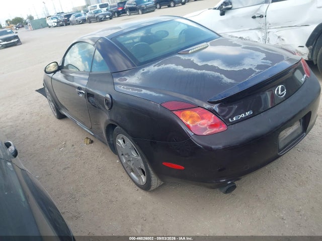 46026002 :رقم المزاد ، JTHFN48Y320003327 vin ، 2002 Lexus Sc 430 مزاد بيع