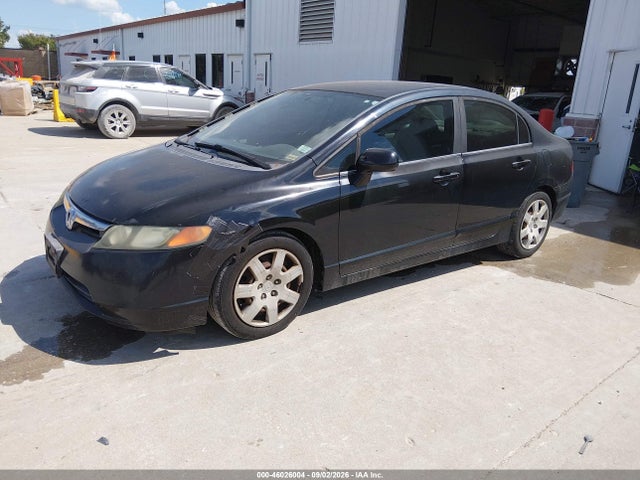 46026004 :رقم المزاد ، 1HGFA165X8L037441 vin ، 2008 Honda Civic Lx مزاد بيع