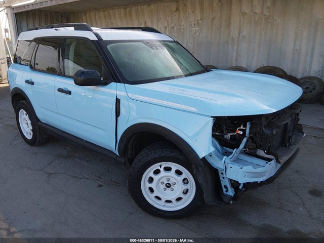 Auction sale of the 2024 Ford Bronco Sport Heritage, vin: 3FMCR9G61RRF58921, lot number: 46026011
