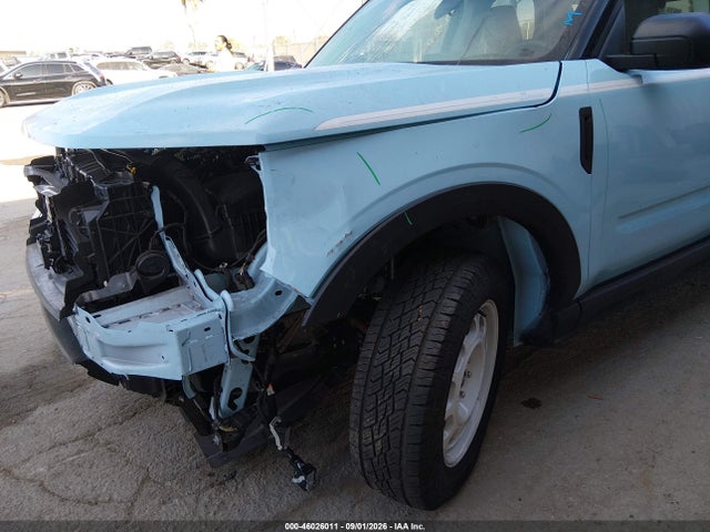 Продажа на аукционе авто 2024 Ford Bronco Sport Heritage, vin: 3FMCR9G61RRF58921, номер лота: 46026011