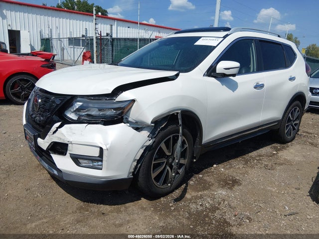 2019 Nissan Rogue Sl მანქანა იყიდება აუქციონზე, vin: 5N1AT2MV7KC707963, აუქციონის ნომერი: 46026055