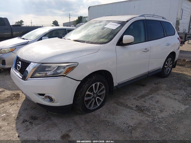 2013 Nissan Pathfinder Sl მანქანა იყიდება აუქციონზე, vin: 5N1AR2MN7DC655252, აუქციონის ნომერი: 46026082
