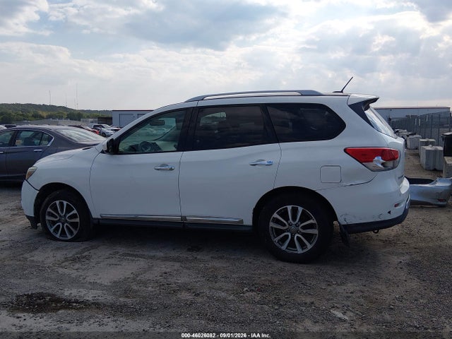 2013 Nissan Pathfinder Sl მანქანა იყიდება აუქციონზე, vin: 5N1AR2MN7DC655252, აუქციონის ნომერი: 46026082