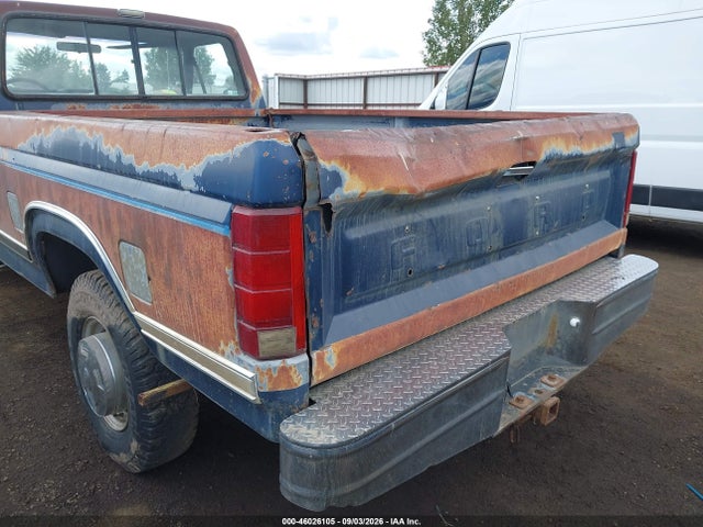 1986 Ford F250 მანქანა იყიდება აუქციონზე, vin: 2FTHF2616GCB21647, აუქციონის ნომერი: 46026105