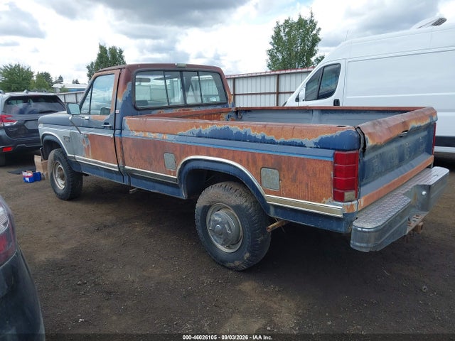 1986 Ford F250 მანქანა იყიდება აუქციონზე, vin: 2FTHF2616GCB21647, აუქციონის ნომერი: 46026105
